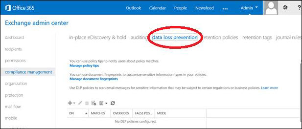 Data Loss Prevention